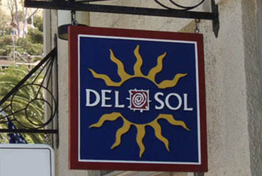 Blade Sign Del Sol