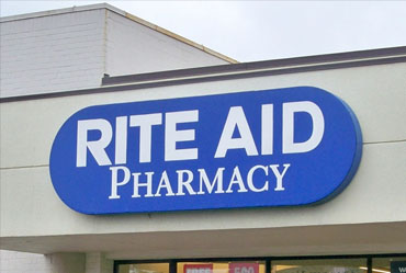 Cabinet Box Sign Rite Aid